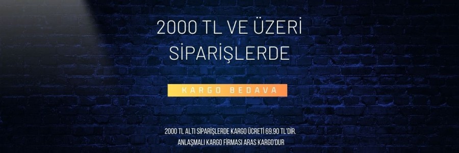 750 TL ve üzeri ücretsiz kargo