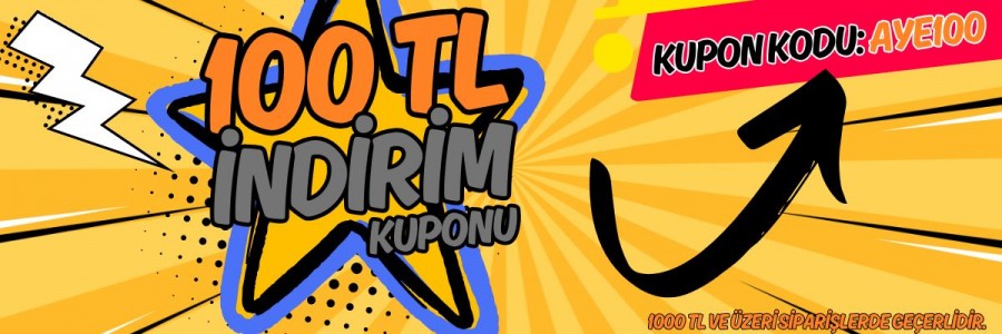 100 TL indirim Kuponu