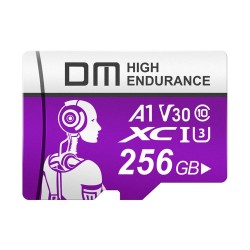 DM 256GB Class 10 A1 V30 95MB/s Micro SD Hafıza Kartı