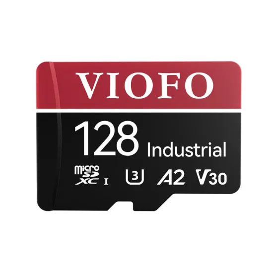 Viofo High Endurance 128GB Class 10 A2 V30 100MB/s Okuma 80MB/s Yazma Micro SD Hafıza Kartı