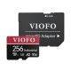 Viofo High Endurance 256GB Class 10 A2 V30 100MB/s Okuma 90MB/s Yazma Micro SD Hafıza Kartı